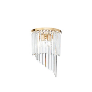 Кристален аплик Ideal Lux Carlton AP3 213491 в златист цвят