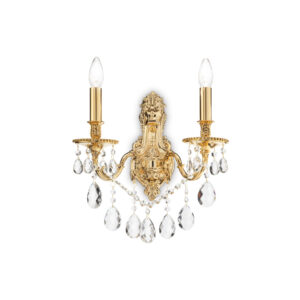 Кристален аплик Ideal Lux Gioconda AP2 060491 в златист цвят