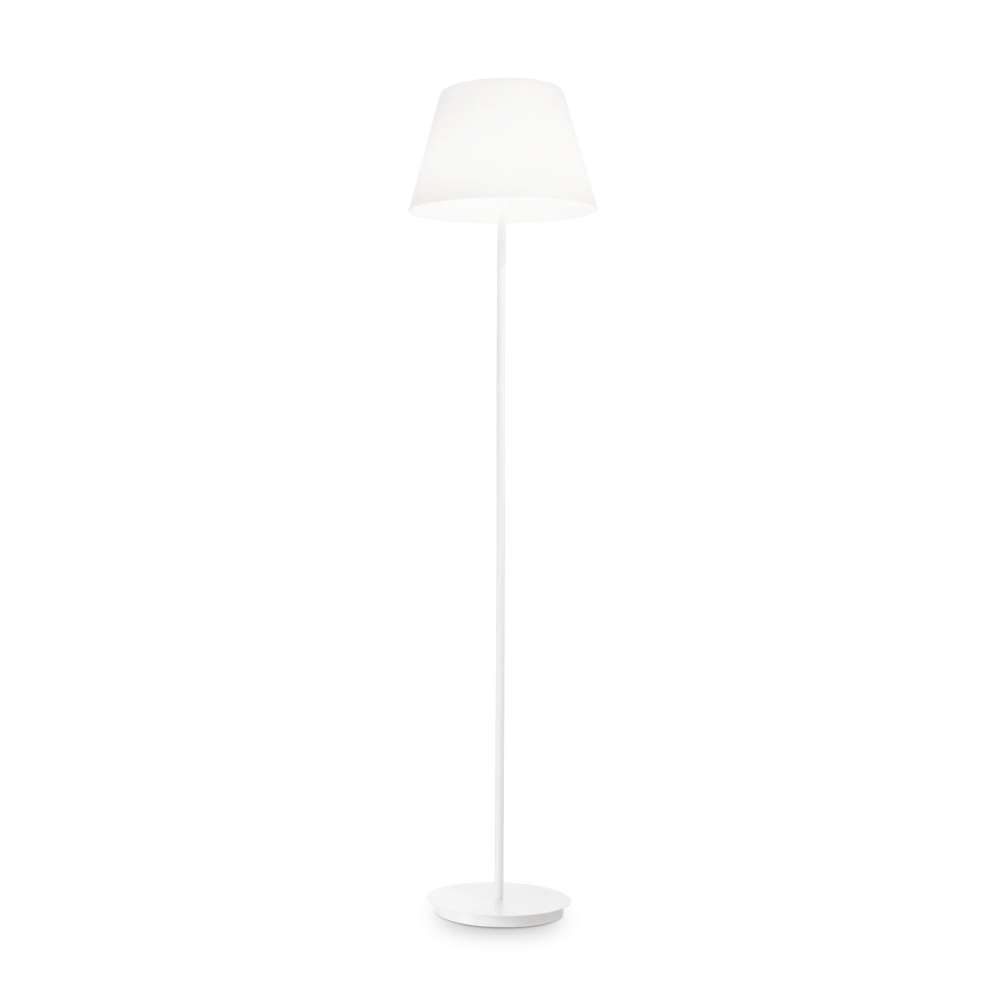 Лампион Ideal Lux Cylinder PT2 111452 2хE27 Ø40 см бял - основен изглед