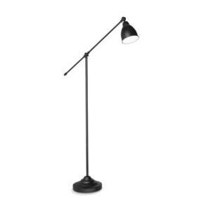 Ideal Lux Newton PT1 003528 - лампион в цвят черен, общ изглед