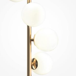 Maytoni Dallas MOD545FL-06G - детайл на стъклените абажури Лампион Maytoni Dallas MOD545FL-06G, детайл на стъклените абажури
