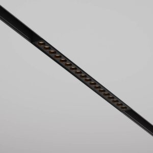 Линеен LED прожектор Maytoni Exility Points TR031-2-18W2.7K-B, черен, общ изглед върху релсата