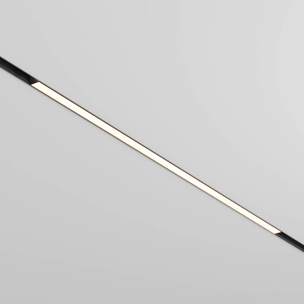 Линейна LED лампа Maytoni Exility Basis TR030-4-30WTW-DD2-B, черна, общ изглед