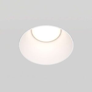 Луна за вграждане Maytoni Share DL051-01-GU10-RD-W GU10 Ø14 см бяла - изглед след монтаж