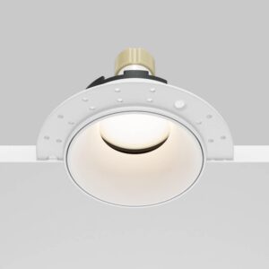Луна за вграждане Maytoni Share DL051-U-2W GU10 Ø10,2 см бяла - общ изглед с монтажната периферия