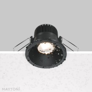 Луна за вграждане Maytoni Zoom DL034-01-06W3K-D-B, монтаж в окачен таван и защита от пръски