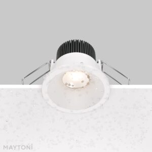 Луна за вграждане Maytoni Zoom DL034-01-06W3K-W, монтаж в окачен таван и защита от пръски