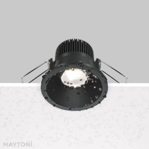 Луна за вграждане Maytoni Zoom DL034-01-06W4K-B, монтаж в окачен таван и защита от пръски
