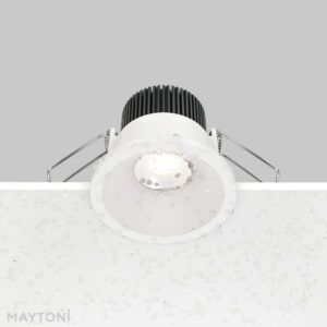 Луна за вграждане Maytoni Zoom DL034-01-06W4K-W, монтаж в окачен таван и защита от пръски