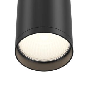 Луна за таван Maytoni Focus S C052CL-01B, детайл на отвора за крушката