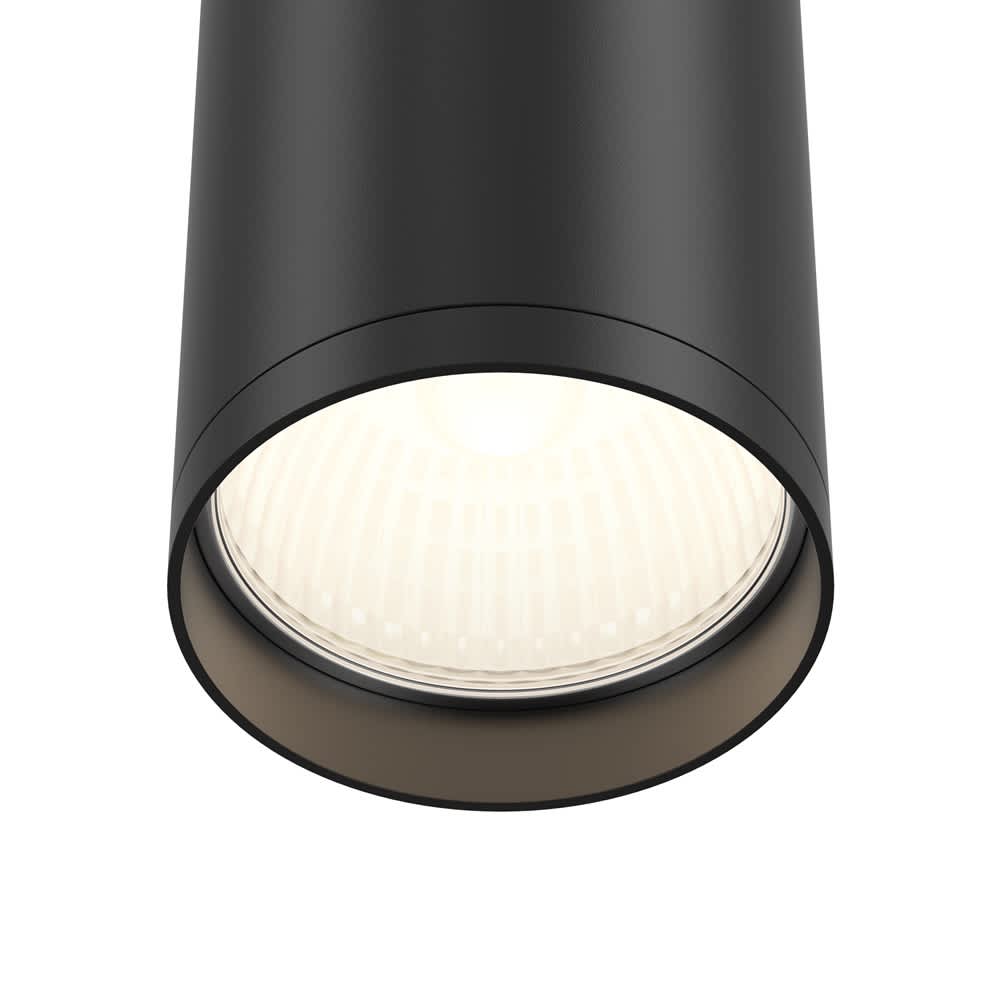 Луна за таван Maytoni Focus S C052CL-01B, детайл на отвора за крушката