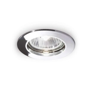 Луничка за вграждане Ideal Lux Jazz FI 083070 GU10 Ø7.3 см хром