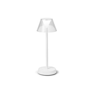 Настолна лампа Ideal Lux Lolita TL 286723 бяла - общ изглед