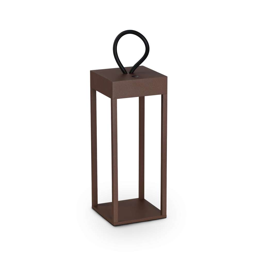 Настолна лампа Ideal Lux Enya TL 323244 кафява - общ изглед