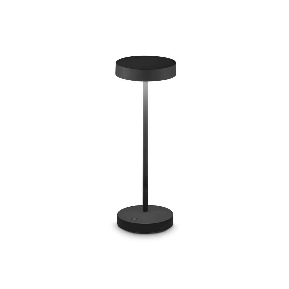 Настолна лампа Ideal Lux Toffee TL 328614 черна - общ изглед