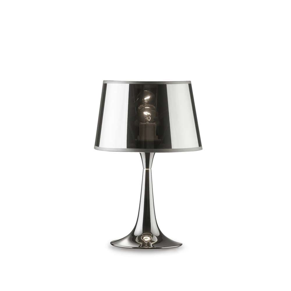 Настолна лампа Ideal Lux London TL1 032368 E27 Ø23.5 см хром