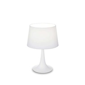 Настолна лампа Ideal Lux London TL1 110530 E27 Ø23.5 см бяла