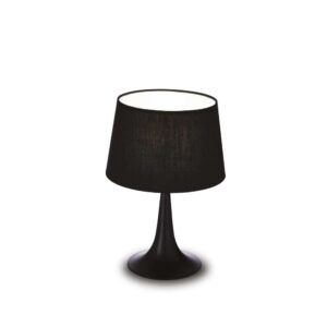 Настолна лампа Ideal Lux London TL1 110554 E27 Ø23.5 см черна