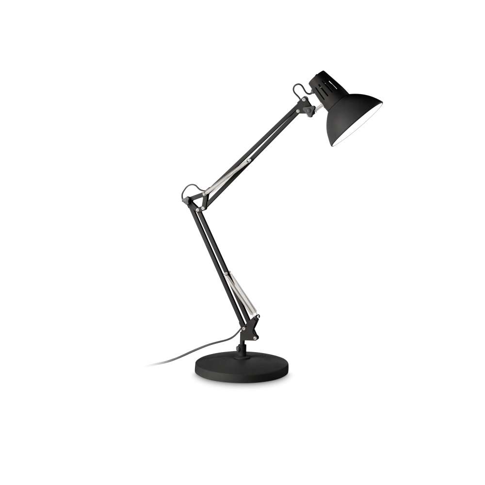 Настолна лампа Ideal Lux Wally TL1 265278 E27 черна