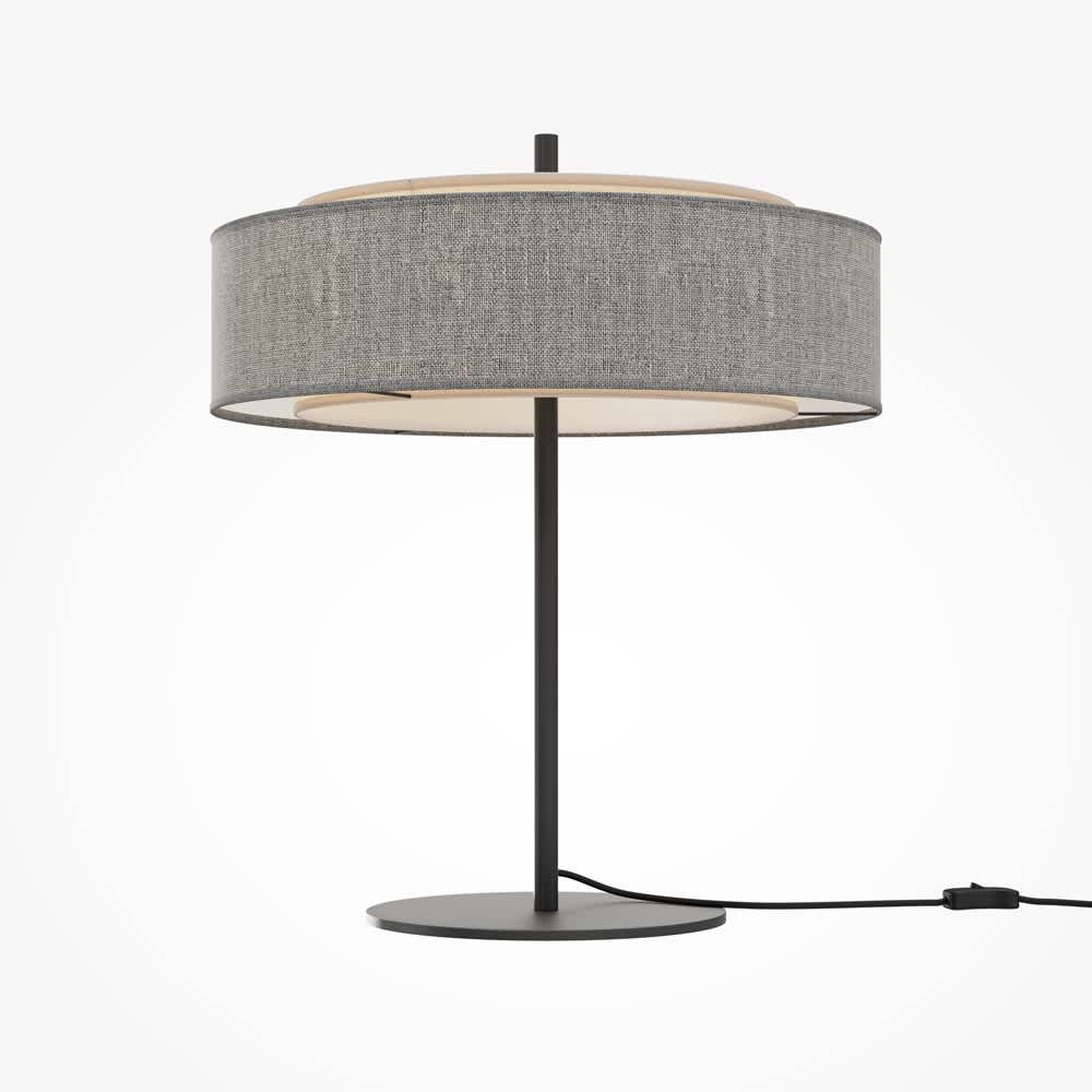 Настолна лампа Maytoni Bergamo MOD613TL-02GR, фронтален изглед