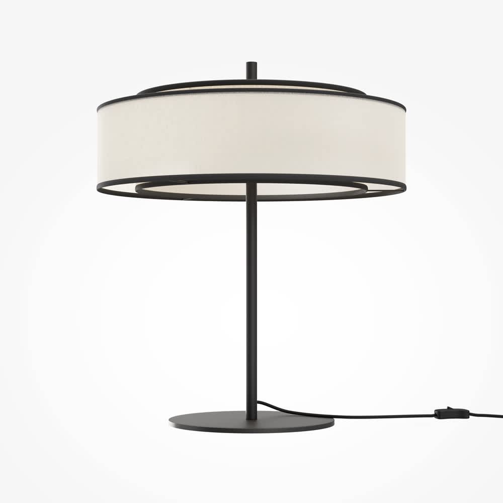 Настолна лампа Maytoni Bergamo MOD613TL-02W, фронтален изглед
