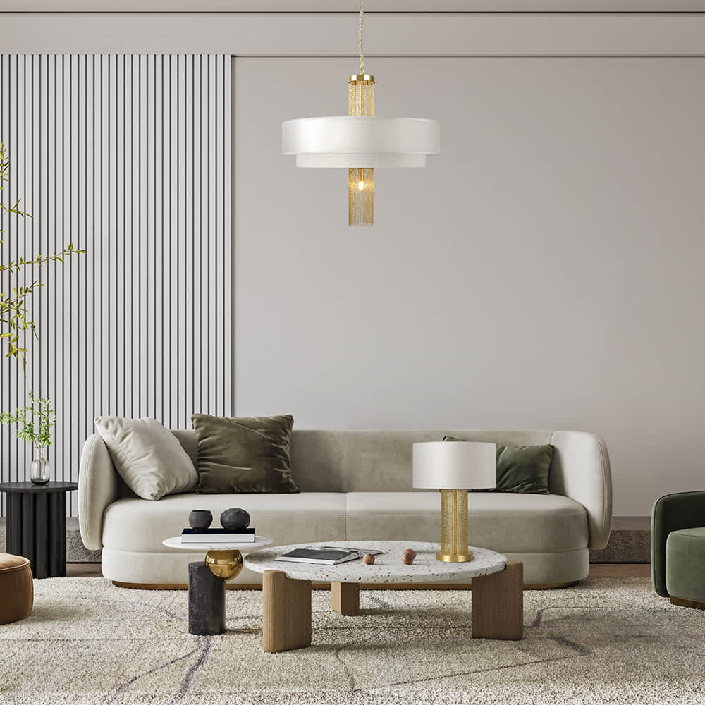 Maytoni Impressive MOD151TL-01G - настолната лампа с полилей Impressive в дневна