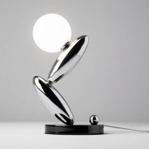 Настолна лампа Maytoni Resonance MOD482TL-L6PT3K, общ продуктов изглед върху светлосив фон