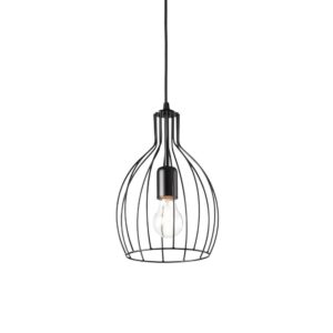 Пендел Ideal Lux Ampolla-2 SP1 148151 в цвят черен - общ изглед