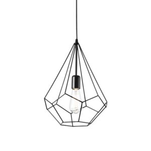 Пендел Ideal Lux Ampolla-3 SP1 148175 в цвят черен - общ изглед