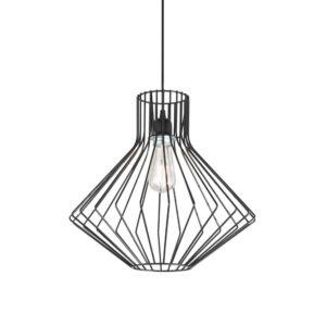 Пендел Ideal Lux Ampolla-4 SP1 167497 в цвят черен - общ изглед