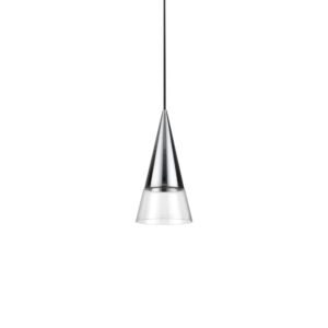 Пендел Ideal Lux Cono SP1 321462 в цвят хром - общ изглед