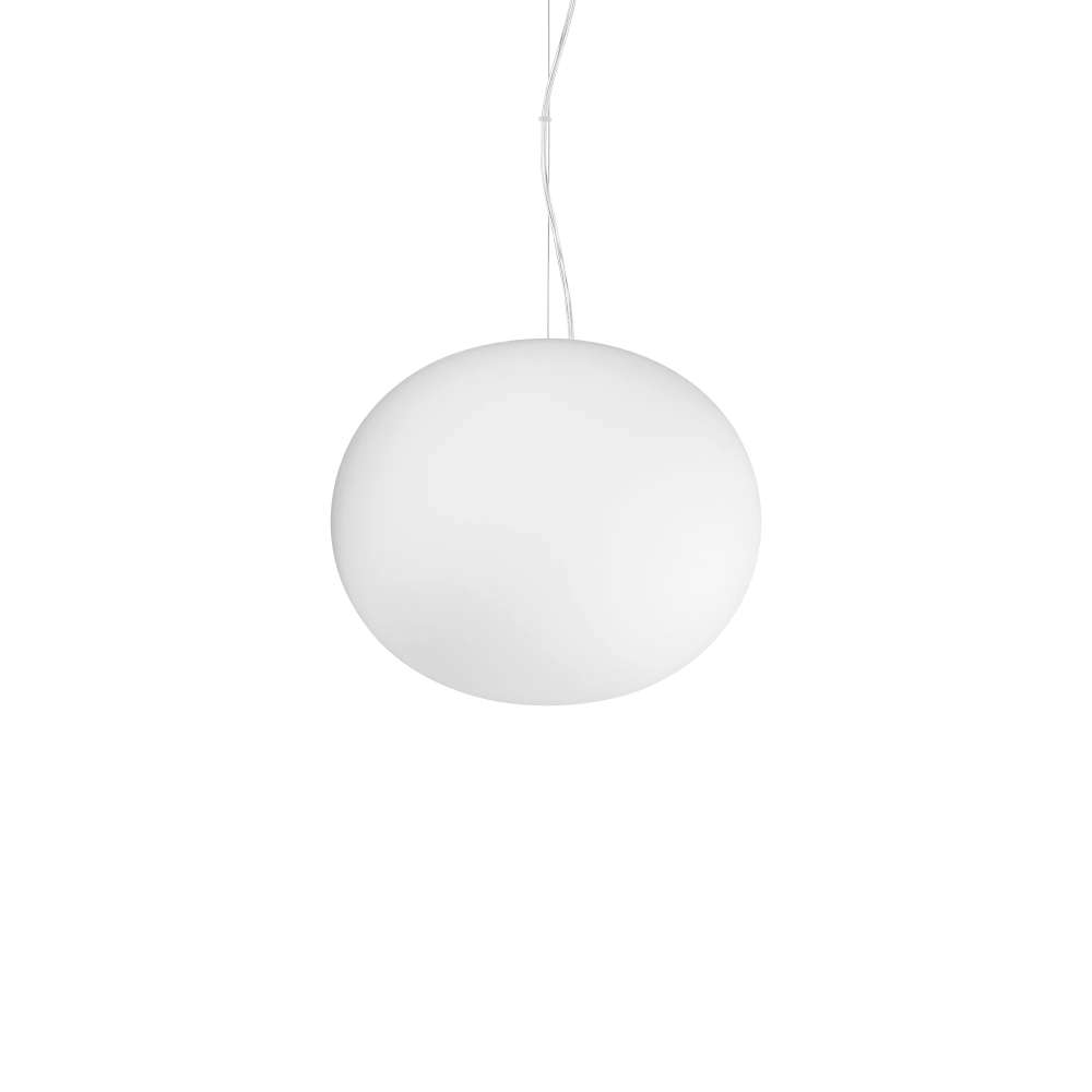 Ideal Lux Cotton SP1 D30 297767 с бял матиран стъклен абажур Ø30 см