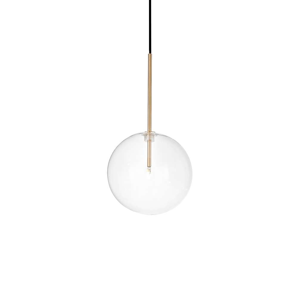 Пендел Ideal Lux Equinoxe SP01 D20 277387 - месингово покритие и прозрачно стъкло