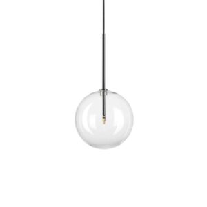 Пендел Ideal Lux Equinoxe SP01 D20 306544 - хромирано тяло и прозрачно стъкло