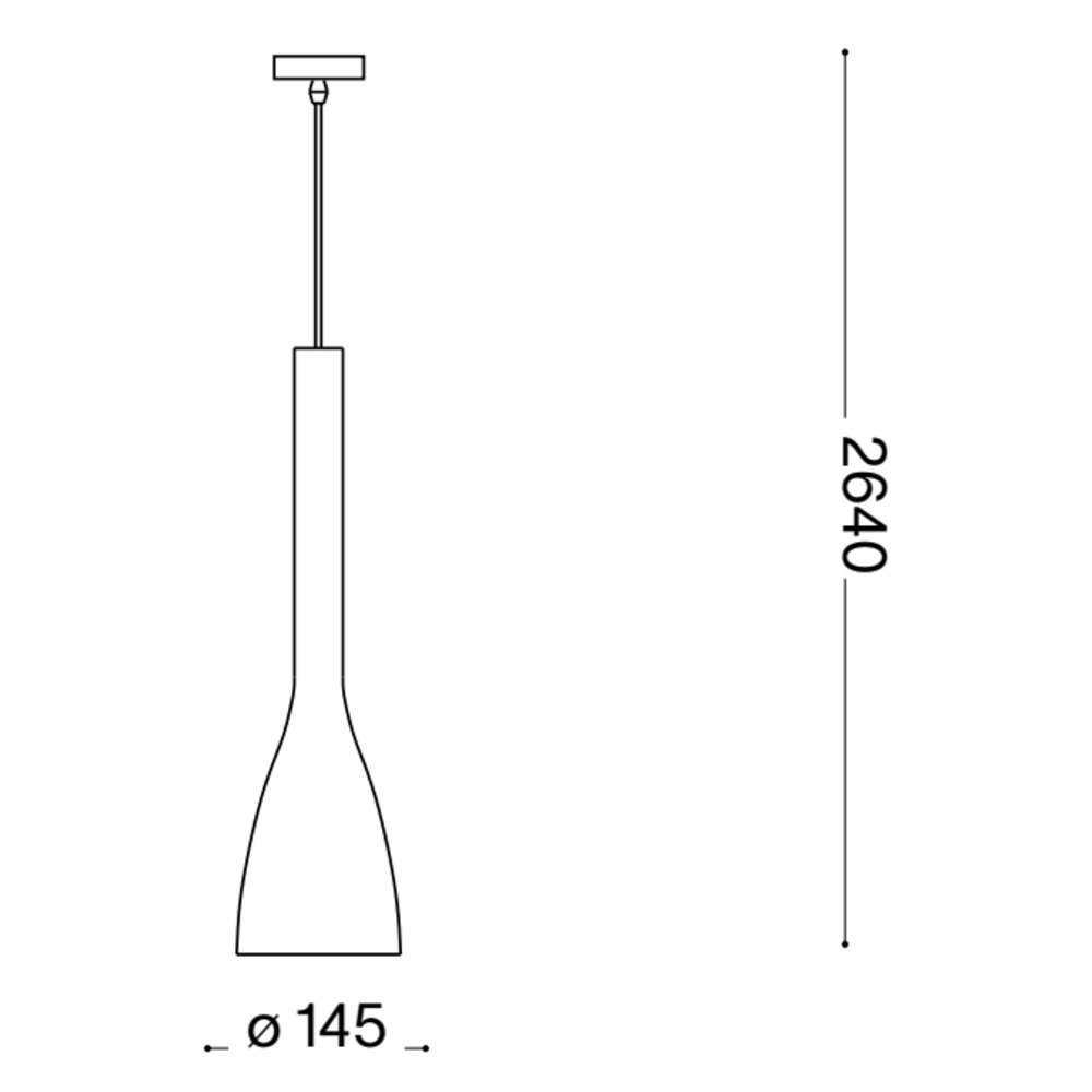 Flut SP1 Big 035666 - схема с размери в милиметри