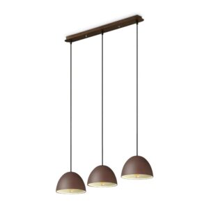 Ideal Lux Folk SP3 174235 - пендел в цвят кафяв, общ изглед