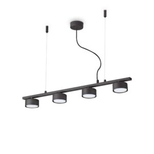 Пендел Ideal Lux Minor Linear SP4 235455 4хGX53 черен