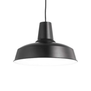 Пендел Ideal Lux Moby SP1 093659 E27 Ø35 см черен
