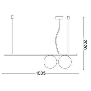 Perline SP2 306995 - схема с размери в милиметри