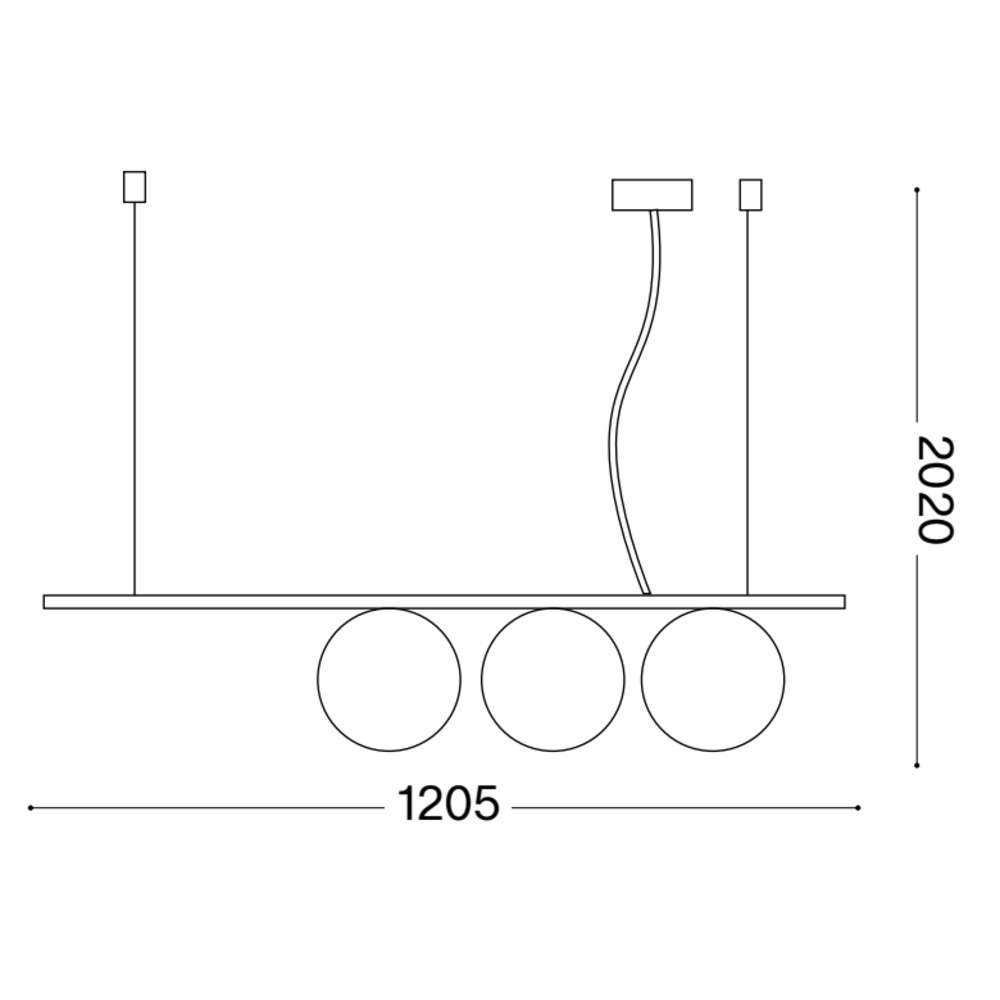 Perline SP3 307008 - схема с размери в милиметри