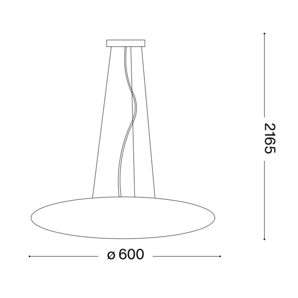 Ideal Lux Smarties SP5 D60 031996 - схема с размери