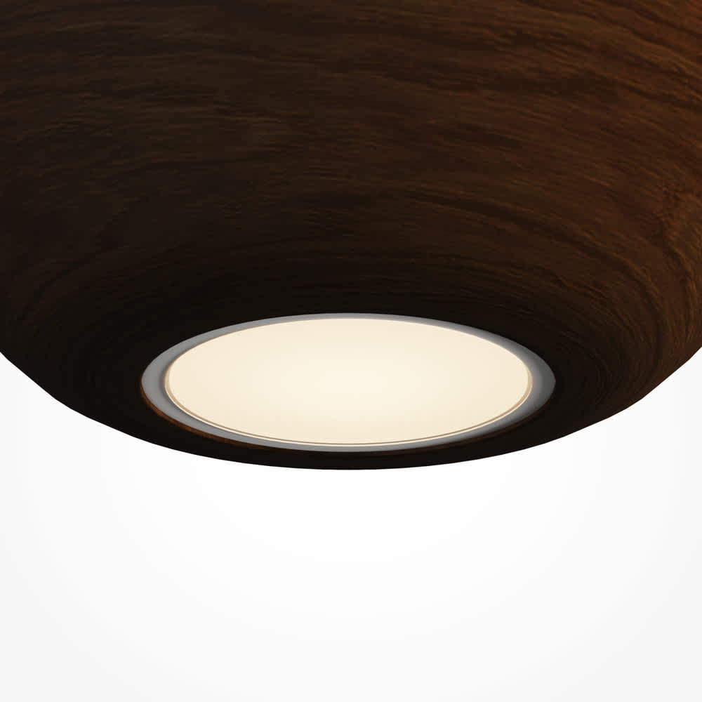 Пендел Maytoni Basic Texture MOD461PL-01BR, детайл на долния отвор