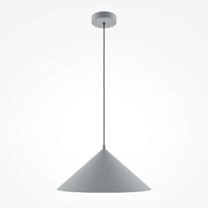 Сив пендел с конусовиден метален абажур на Maytoni Basic colors MOD167PL-01GR