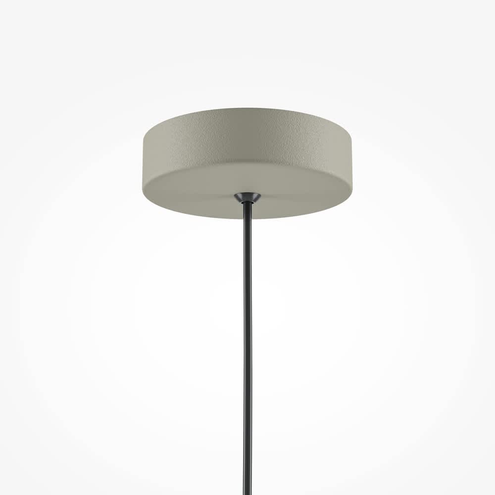 Кръгла таванна основа в сив цвят на Maytoni Basic colors MOD168PL-01BG