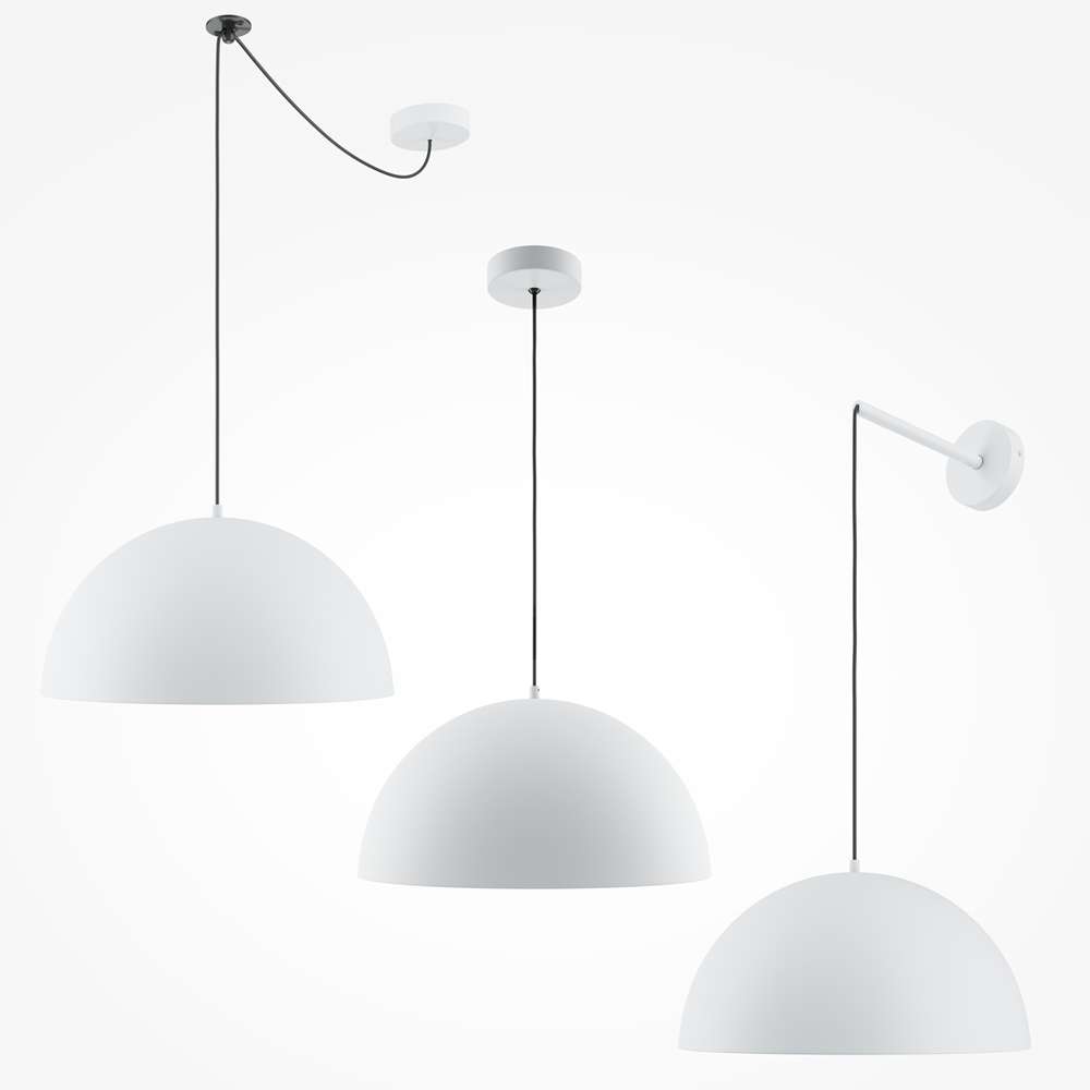 Maytoni Basic colors MOD168PL-01W с право окачване, изместено окачване и стенна конзола
