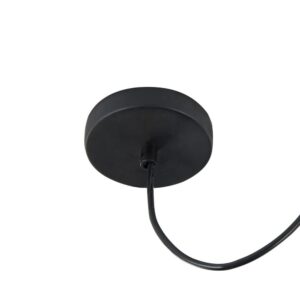 Maytoni Broni T451-PL-01-GR - детайл на черната розетка и кабела