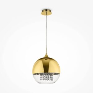 Maytoni Fermi P140-PL-170-1-G - цялостен изглед на златистия пендел Maytoni Fermi P140-PL-170-1-G - цялостен изглед на златистия пендел