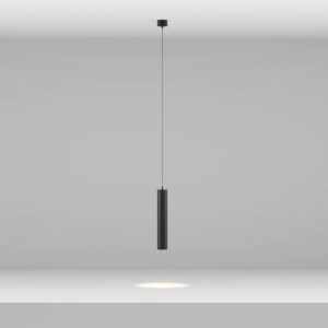 Пендел Maytoni Focus LED P072PL-L12B3K-1, общ изглед на сив фон