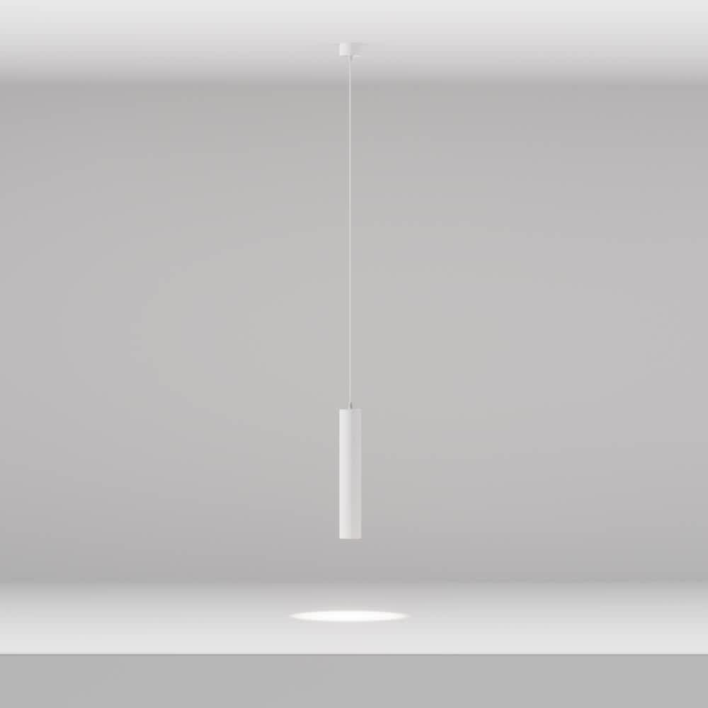 Пендел Maytoni Focus LED P072PL-L12W4K-1, общ изглед на сив фон