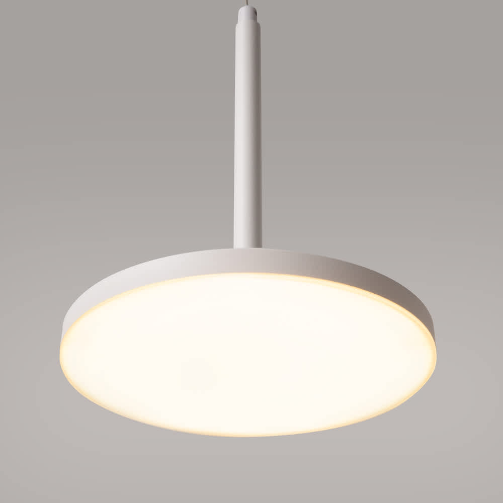 Пендел Maytoni Plato P076PL-L12W3K-W, детайл на светещия диск